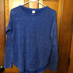 Old Navy blue knot top kids xl